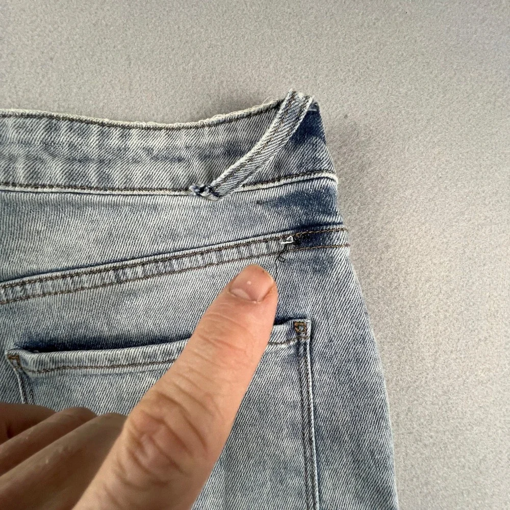 Kut from the Kloth Sienna Wide Leg Jeans Women 10 High Rise Patch Pocket‎ - Picture 7 of 15